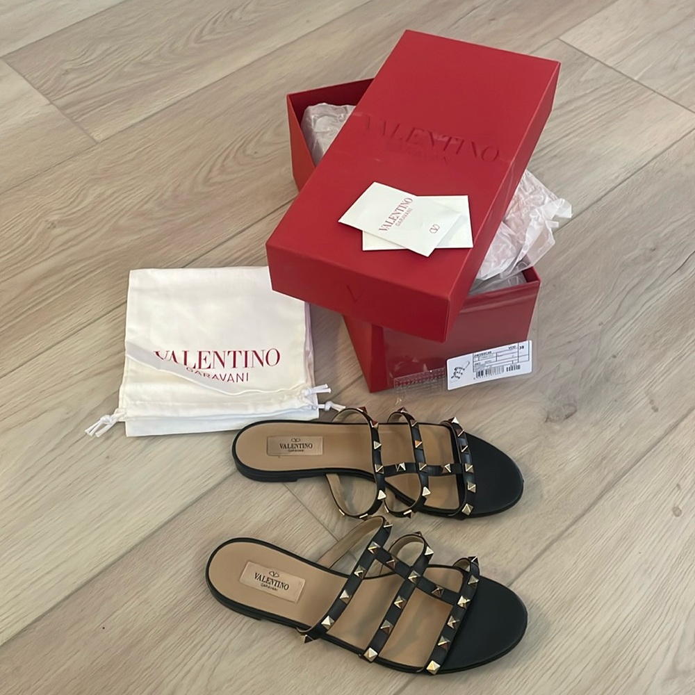 Valentino Rockstud Sandals